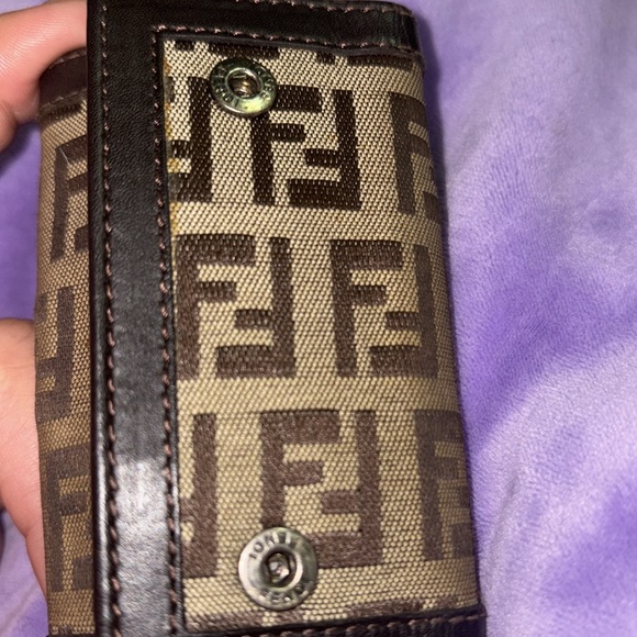 Fendi Brown and Black Key Holder🤎 as is❣️ - Picture 9 of 16